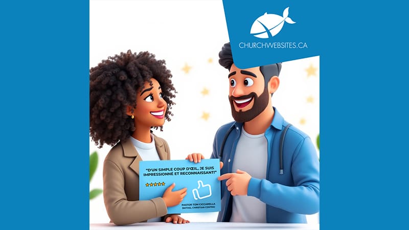 La valeur d’un témoignage pour ChurchWebsites.ca